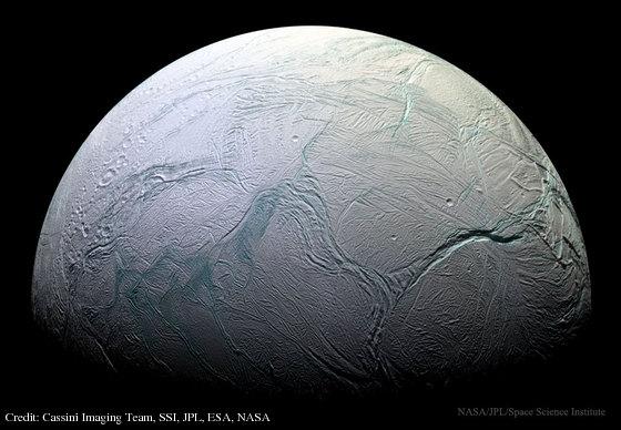apod's tweet image. [RPT] Global Ocean Suspected on Saturns Enceladus: apod.it/150920 (follow link for explanation)