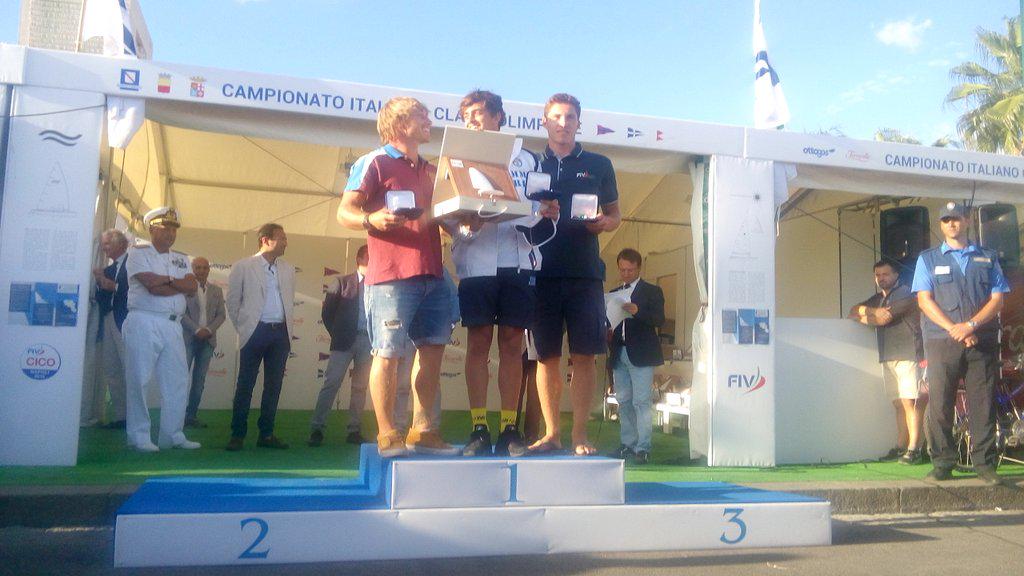 federvela's tweet photo. #CICO2015 #Napoli #Day4 #premiazione i vincitori del RS:X maschile http://t.co/Mfgxhxf93G