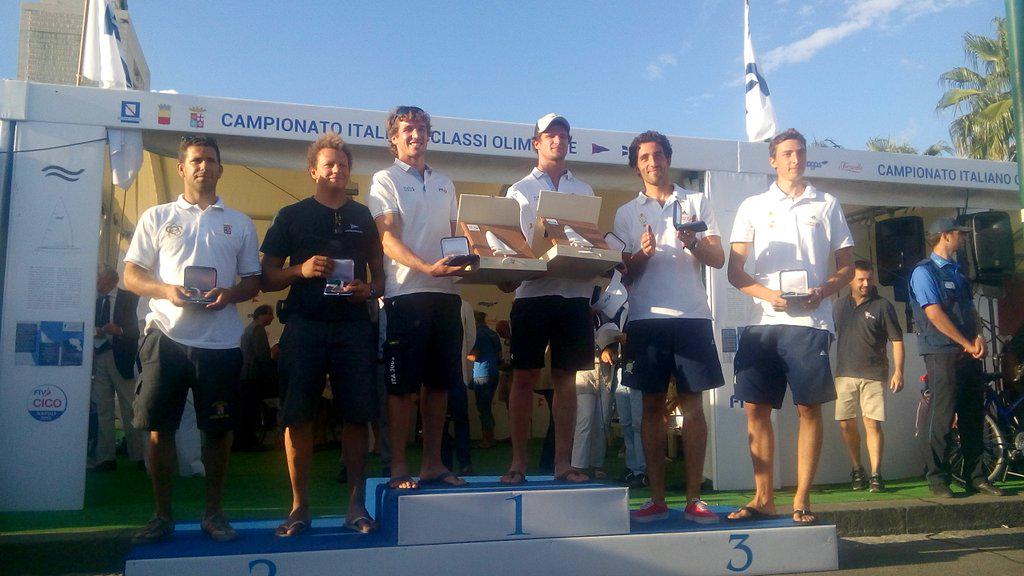 federvela's tweet photo. #CICO2015 #Napoli #Day4 #premiazione i vincitori del #49er http://t.co/7Z3jRX4fMU
