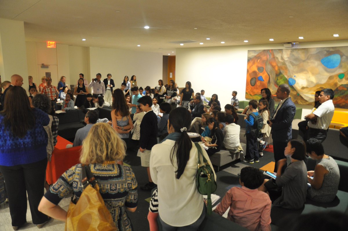 intsustainlaw's tweet photo. #UNCHILDRENSUMMIT at the UN Secretariat in New York City http://t.co/ZOisApExiy