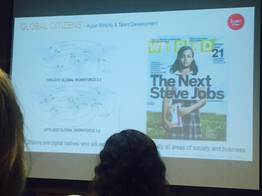 Shereen_Shabnam's tweet photo. Global Citizens are a reality now and future with hyper mobility and talent development. #DBWD talk http://t.co/Mx7Wmt5o5j