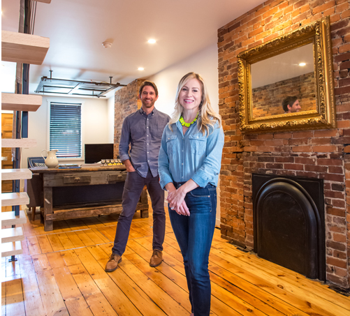 PittsburghMag's tweet photo. ICYMI: @WPXI reporter trades heels for hard hat to renovate @lvpgh row house: http://t.co/ttuvnru8Rh http://t.co/mHkGYB8PwI