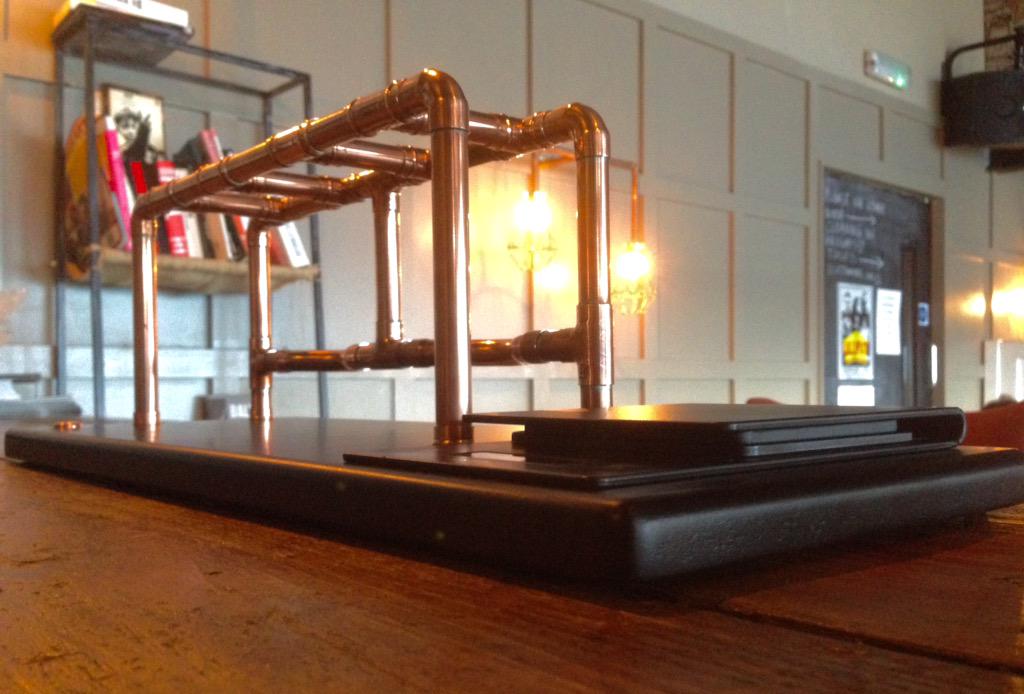 WilliamWares's tweet photo. A couple more photos of @holmesidecoffee new brew bar with inset scales #brewbar #pourover #hario #coffee #sunderland http://t.co/EOvLiuG4om