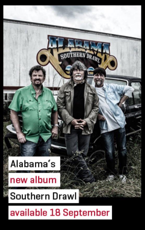 Hey y'all! @TheAlabamaBand has a new album #SouthernDrawl. Love them apple.co/1OHx1sx  #playmesomemountainmusic
