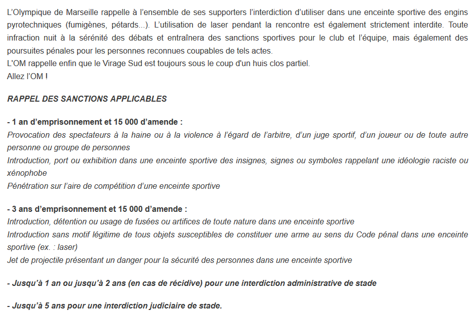 Mandanda - [Stade Vélodrome] Le nouveau chœur de Marseille - Page 23 CPWQbQIXAAE5ynx