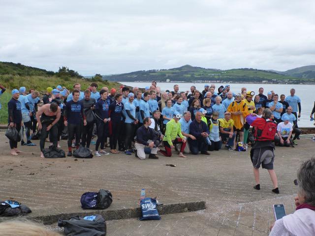 fionariddell's tweet photo. Well done everyone who took part in #Cumbrae to #Largs @swimsaltire yesterday for Gillian's Saltire Appeal. Awesome! http://t.co/UJPjYzr4ma
