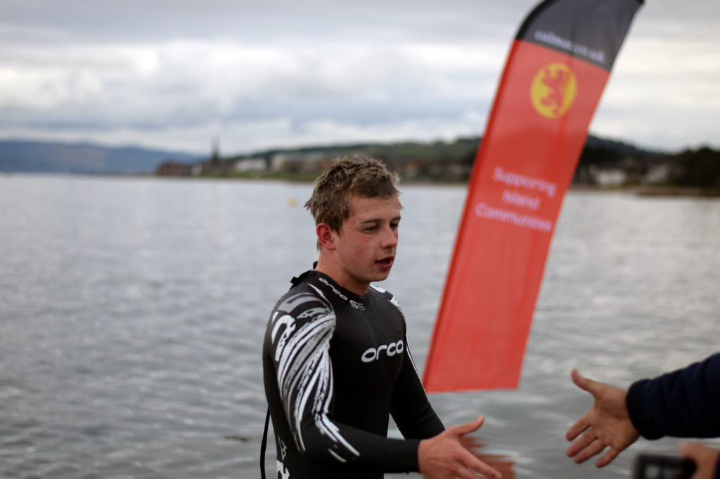SwimSaltire's tweet photo. And first place went to last years winner...Glen Duffy! http://t.co/DCpzM5PPHz