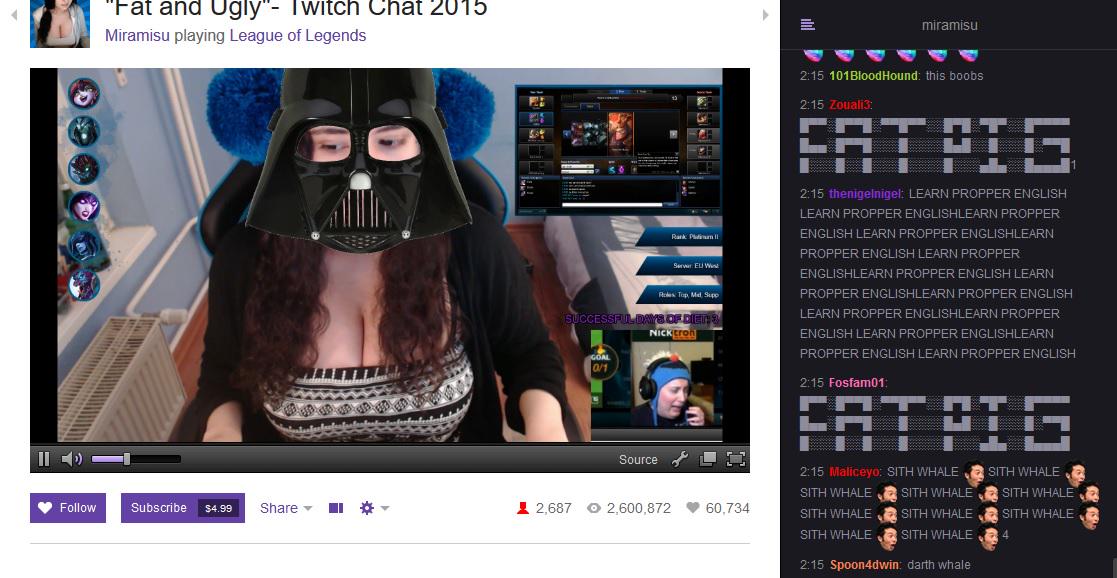 420grin's tweet photo. And this is what twitch is turning in too ... #twitch @Twitch disgrace why are these "gamers" still allowed to stream http://t.co/eLkfL4sa3h