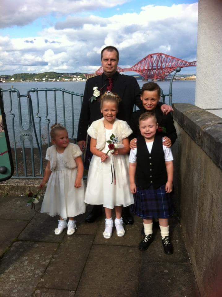 One of the best days of my life when I married my best friend sole mate &amp; father to our kiddies yesterday@bigboaby77