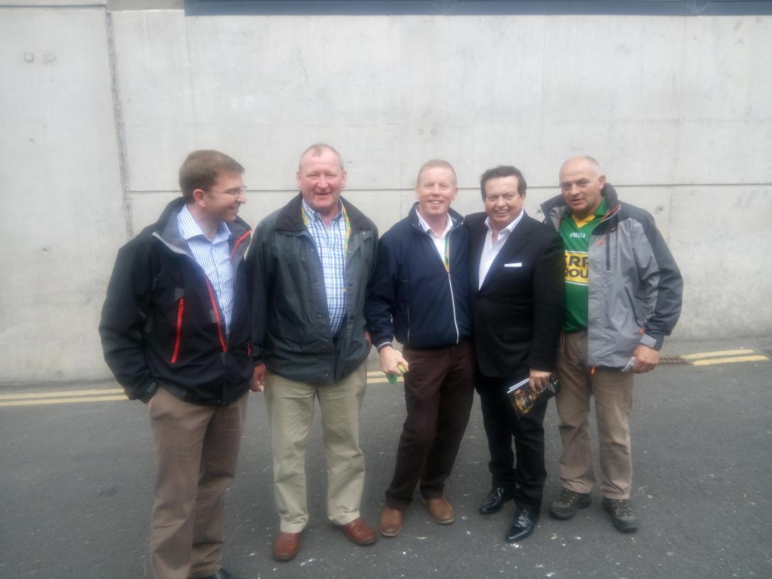 #AllIrelandFinal Marty and me