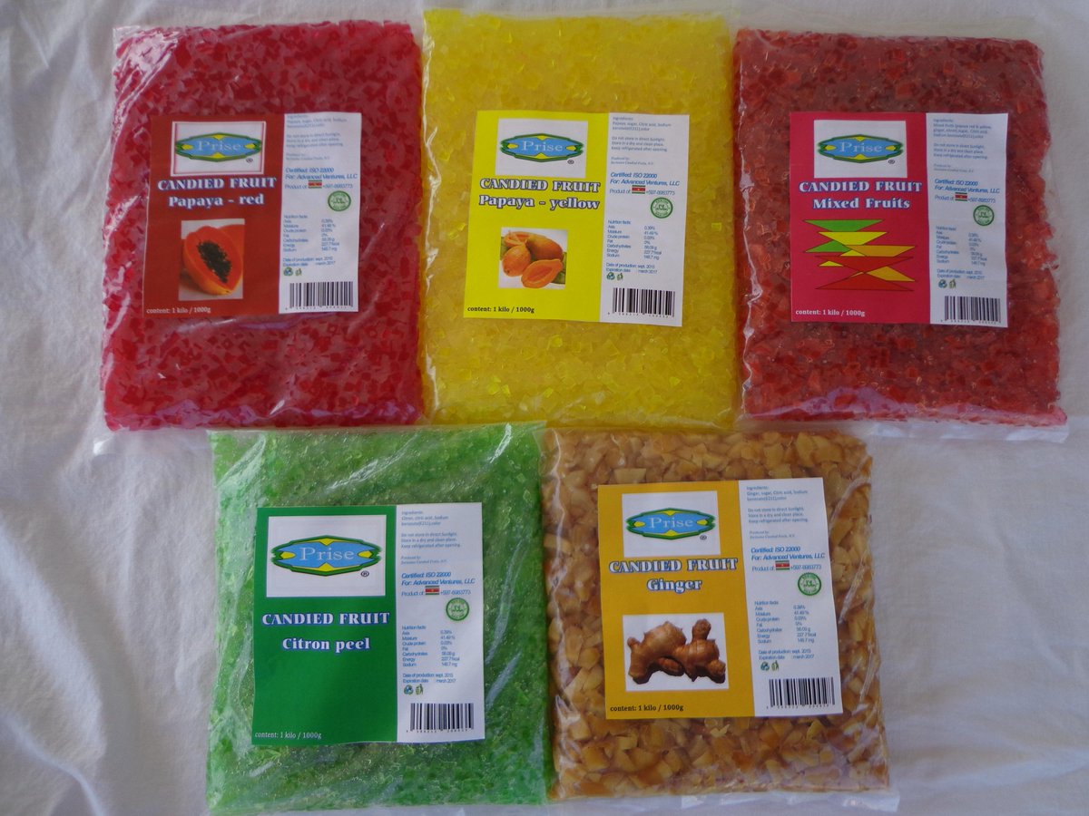 SurinameExport's tweet photo. Ready For Export Candied Fruits  !  @LinkBizSuriname http://t.co/QYN65QuCkk