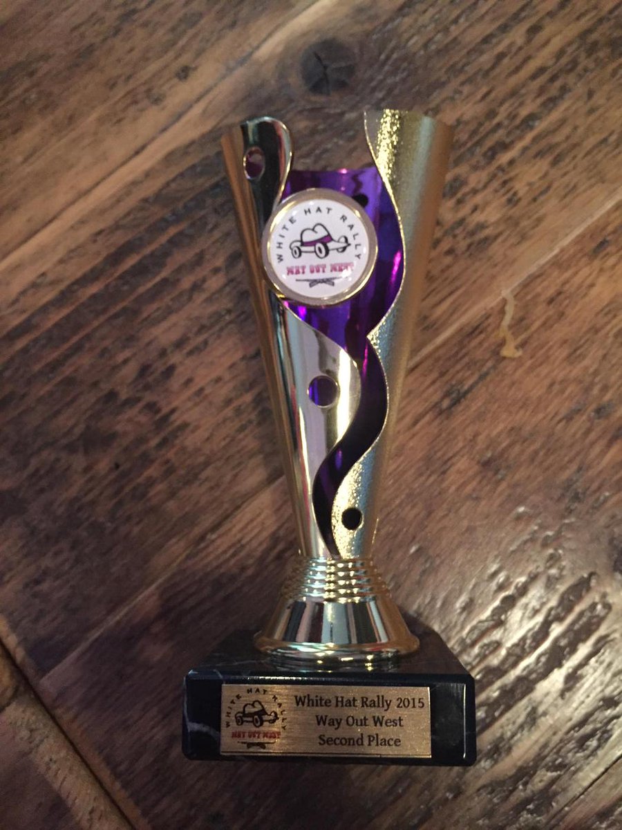 WHRTombstone2's tweet photo. @WhiteHatRally Second place an awesome time for great cause. room to improve on all fronts def be back next year. http://t.co/1IeQ4A4qFY