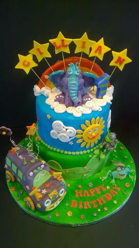 busybeecakes's tweet photo. Had great fun making this @GiggleBellies cake for Cillians birthday. Hope u all like it. #gigglebellies #fun http://t.co/aSvUVhUJZp