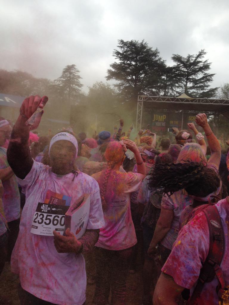 Taki__B's tweet image. Today was fun... Thank you #CapitecColorRun #TheColorRun