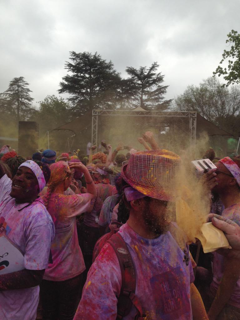Taki__B's tweet image. Today was fun... Thank you #CapitecColorRun #TheColorRun