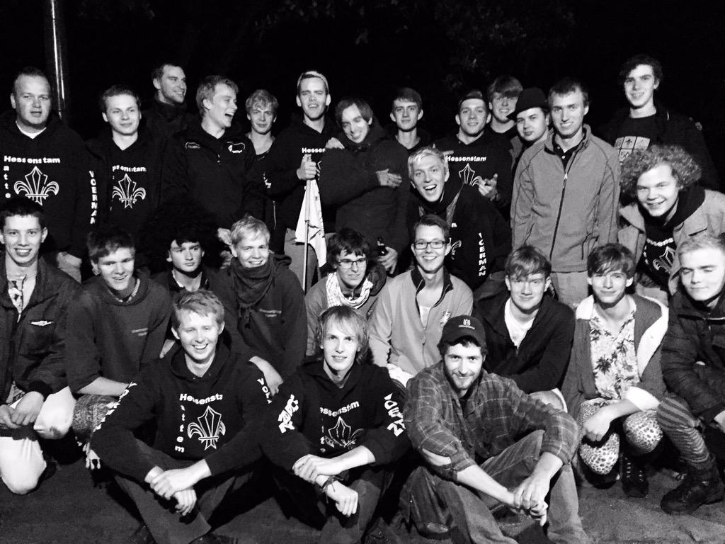 Hessenstam's tweet photo. Wij presenteren u, De Hessenstam 2015-2016. Meer leden dan ooit.#overvliegen#ontgroening #scouting #Hessenstam http://t.co/5TBunpvoTb