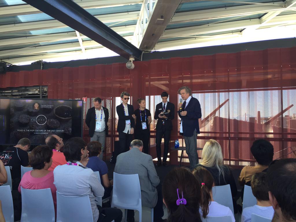 Right now on the Rooftop Terrace: Feeding the Accelerator Entrepreneurs <a href="/Cookbooth/">Cookbooth</a> &amp; <a href="/IgnitiaWeather/">Ignitia Ltd</a> #1in9bn