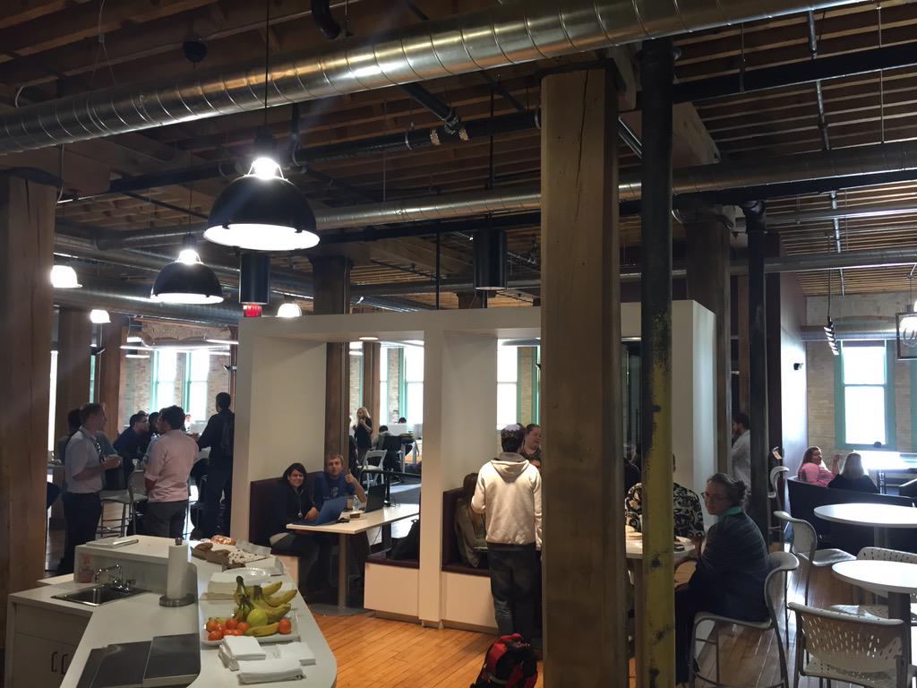 TheCommonsWI's tweet photo. Day 2 Breakfast.
Let's go! #CommonsKickOff http://t.co/lrxXcHpFqo