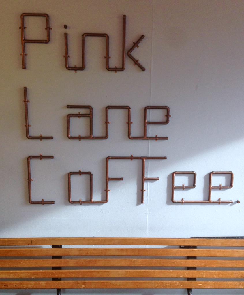 WilliamWares's tweet photo. An old commission @PinkLaneCoffee weathering nicely #pinklanecoffee #coffee #signage #lettering #newcastle http://t.co/kqrTJRZKrB