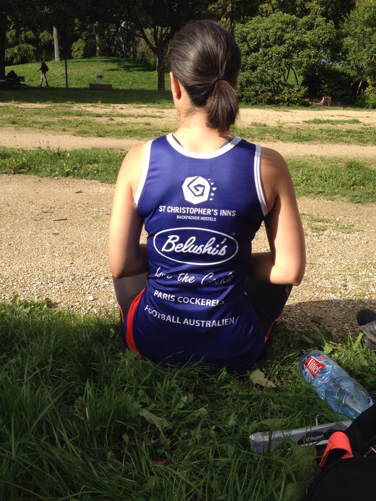 After a great night <a href="/Belushis_Paris/">Belushi's Paris Canal</a> the Cockerelles keep training for the EuroCup ! @AFL_Europe @ParisCockerels