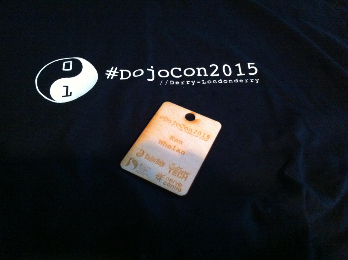 kenwhelan's tweet image. Well Derry, you were only awesome! #dojocon #dojocon2015