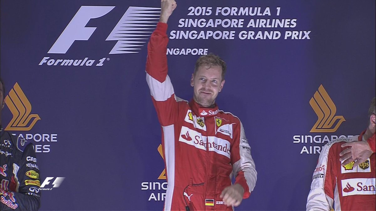 MOST F1 WINS (ALL-TIME)

91: M Schumacher
51: A Prost
42: S Vettel
41: A Senna
40: L Hamilton

#SingaporeGP