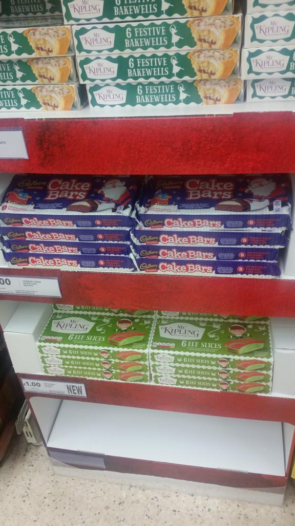 And so the festive countdown begins...