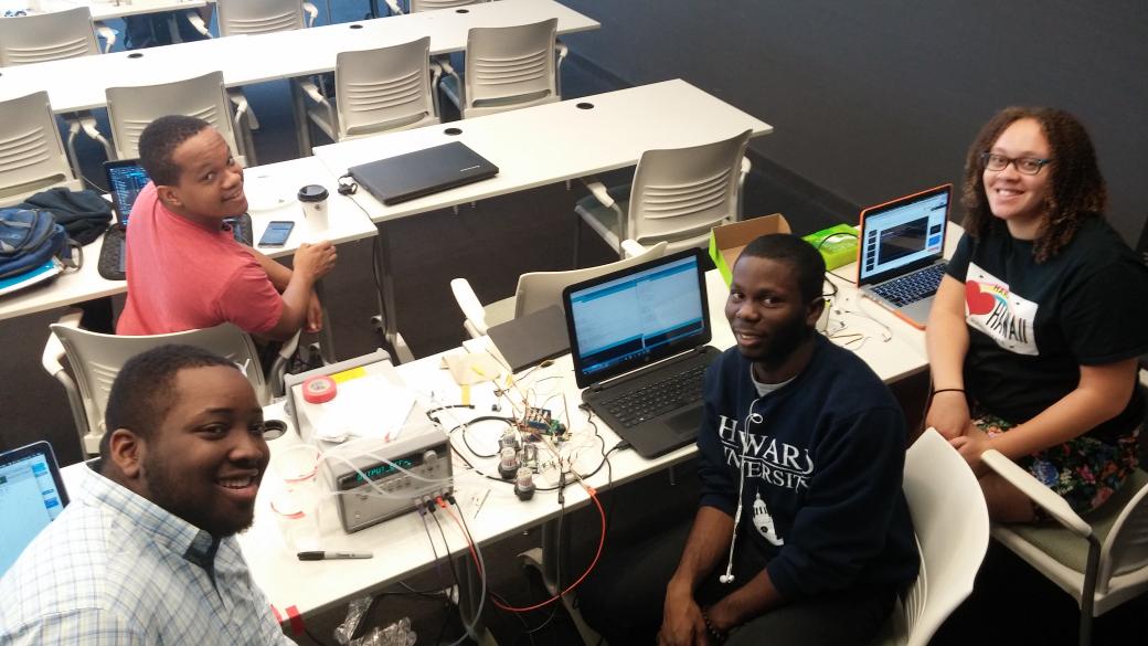 glowascii's tweet image. They are building a barbot... called Mixalot. THE BEST #HardwareWeekend