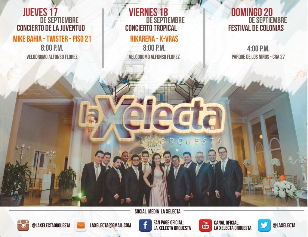 LaXelecta's tweet photo. Nuestras presentaciones en la feria Bonita!!! @Feria_Bonita  @Caracol992FM @camilacastell1 http://t.co/40BFmY8imW