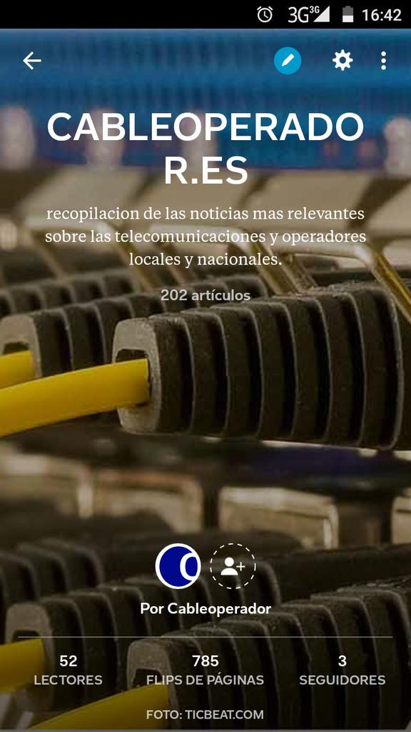 ForoOperador's tweet image. La mejor selección de noticias para Cperadores de Cable y WISP españoles.