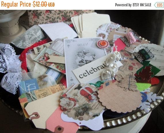 Destashpearl's tweet image. ON SALE Christmas Inspiration Kit, Make Your Own Tags, Scrapbook Kit etsy.com/listing/209577… #Etsy #HandmadeEnvelope