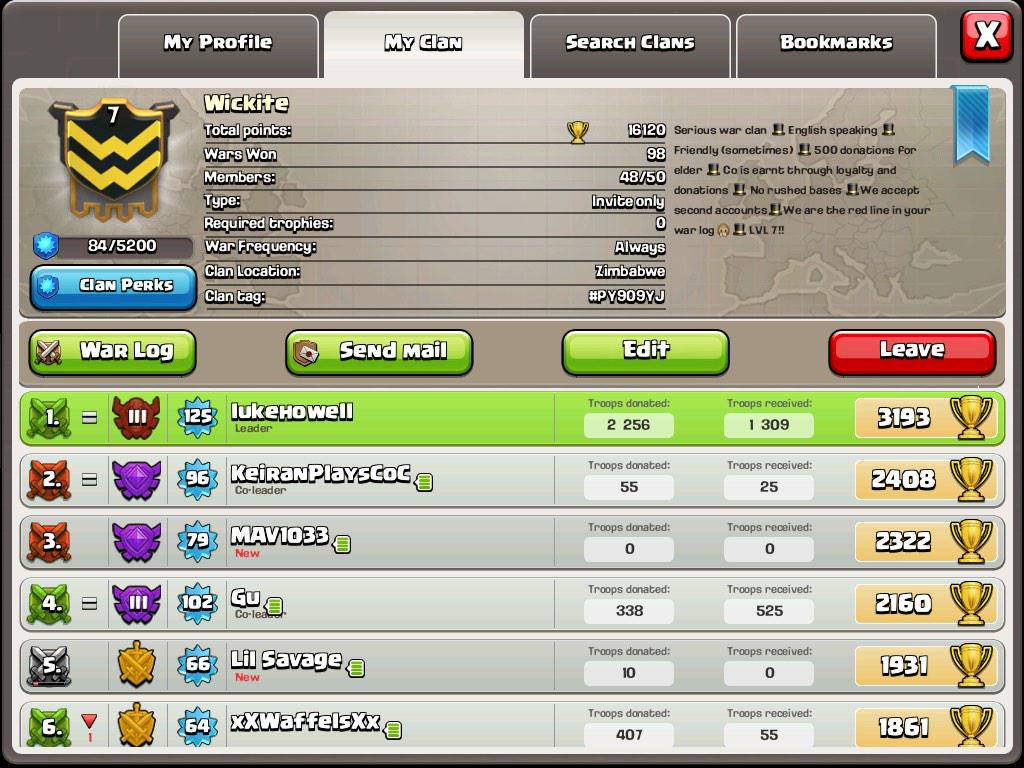 wickite's tweet image. Proud moment to hit level 7💪💪 #ClashOfClans #warwin