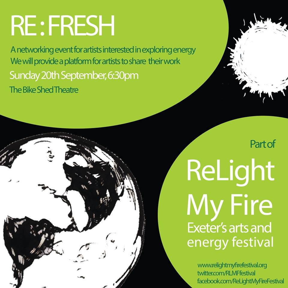 RLMFfestival's tweet photo. Networking for arts and energy people at @BikeShedTheatre 6.30pm come along for a drink #RLMF http://t.co/PZvyfPC9t2