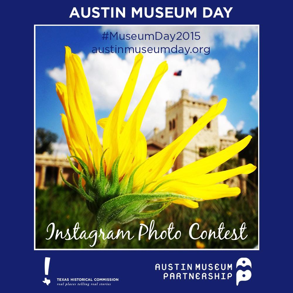 ATXMuseumUpdate's tweet image. Submit your #MuseumDay2015 photos to Instagram photo contest with @TxHistComm. Rules: austinmuseumday.org