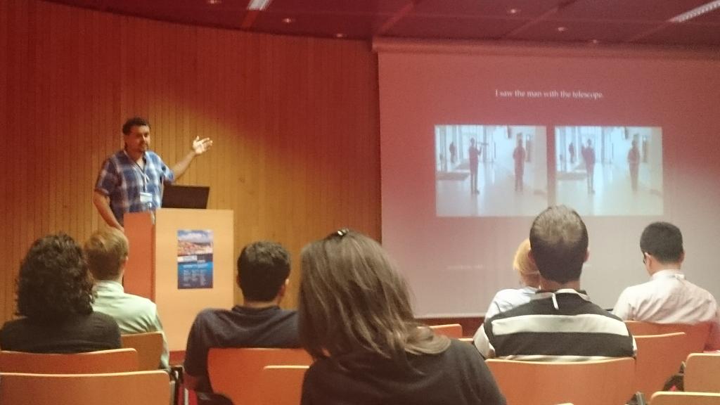 Language and Vision / IE session at #emnlp2015