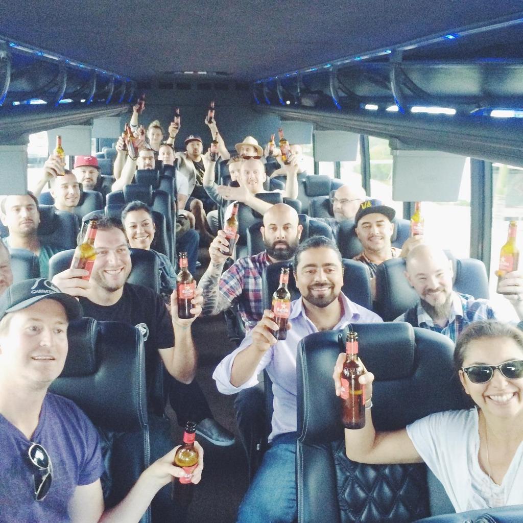 estrelladamm's tweet photo. Welcome to Miami to our #Toronto #TapasJourney chefs! #EstrellaCongress http://t.co/P4sjTziKCf
