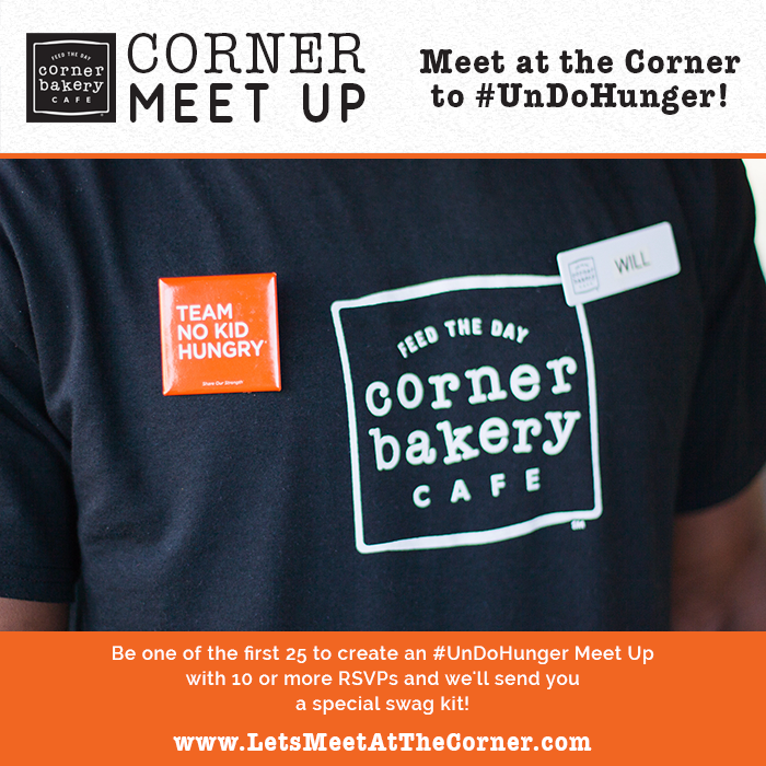 CornerBakery's tweet photo. Host a Meet Up to #UnDoHunger & end childhood hunger in the US @NoKidHungry #NoKidHungry
http://t.co/7GbwcaKVlX http://t.co/65mGdIHWm6