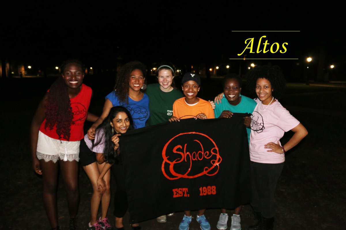 Although we're losing some great women this year, this year's Altos are just as fire as ever!