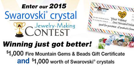FireMtnGems's tweet photo. Winning our #Swarovski #BeadingContest Just Got Better! +$1,000 in crystal. Details: http://t.co/mfgHsbb3RR http://t.co/A1NS3y9onW