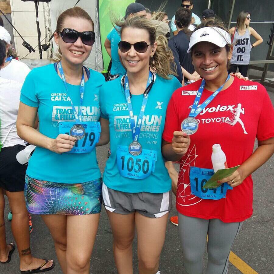 TrackFieldNatal's tweet image. Elas fizeram bonito na #runseriesnatal: @JuliskaAzevedo @renatapassosrn e @jufariasgarcia.Agradecemos a participação.