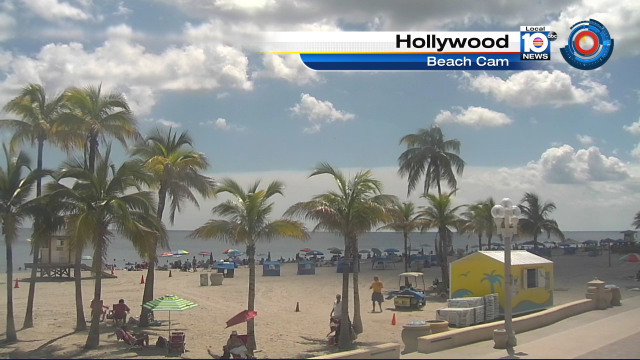BEACH DAY - #Sunny in South Florida on this Sunday afternoon! Today's high 92° and mainly dry conditions. #Flwx http://t.co/PGV7OM926a