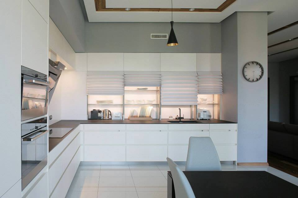 Recently realized by our LEICHT partner in Russia #leichtkuechen #interiordesign #architecture #russia #kitchendesign