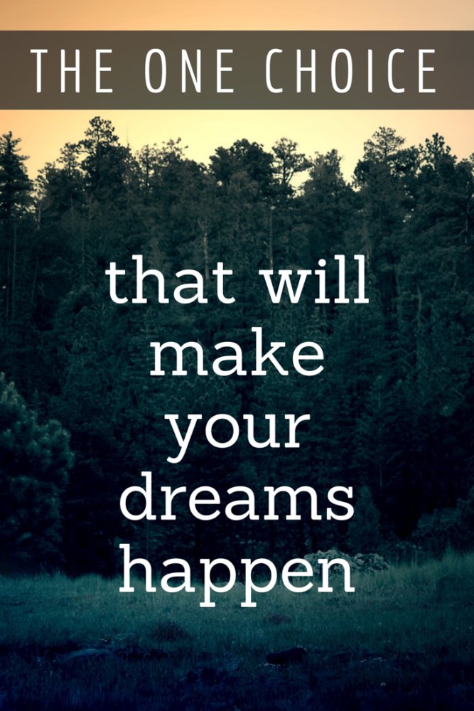 LewisHowes's tweet photo. The one choice that will make your dreams happen http://t.co/Q9eBkVfOv9 http://t.co/W46OaS6Yle