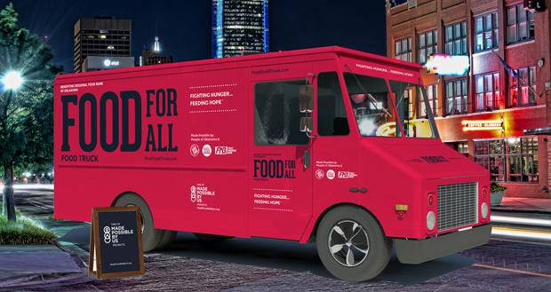 JournalRecord's tweet photo. @madepossibleby food truck to help fight hunger http://t.co/fD60bX3XGD #WhatIfOKC http://t.co/1mdEX5C7yF