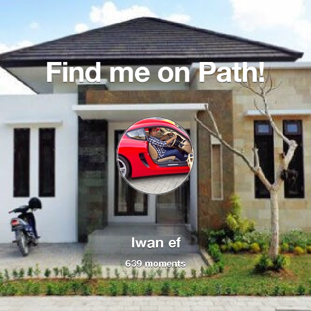wan_ef's tweet photo. I've shared 639 memories with my friends on #Path - see them now at http://t.co/1sILtL5y0i! #thepersonalnetwork http://t.co/5fdMHoQamC