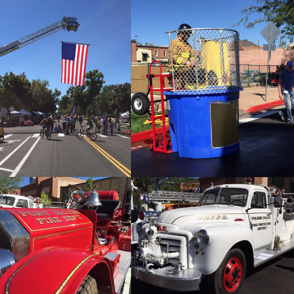 fortcollinsgov's tweet photo. Come play in the street with @poudrefire today on Remington until 3pm #OpenStreetsFC #FCevents http://t.co/0b6bNynjXt