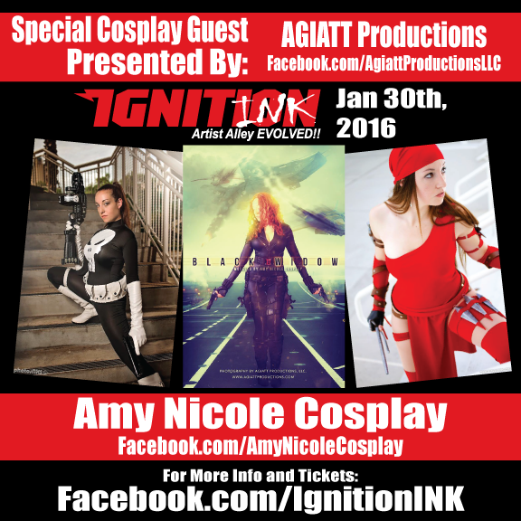 IgnitionInk's tweet photo. Meet Amy, our new Cosplayer! Come see her January 30! #cosplay #ignitionink http://t.co/enoBmSkm2v http://t.co/NbPDcxi6g8