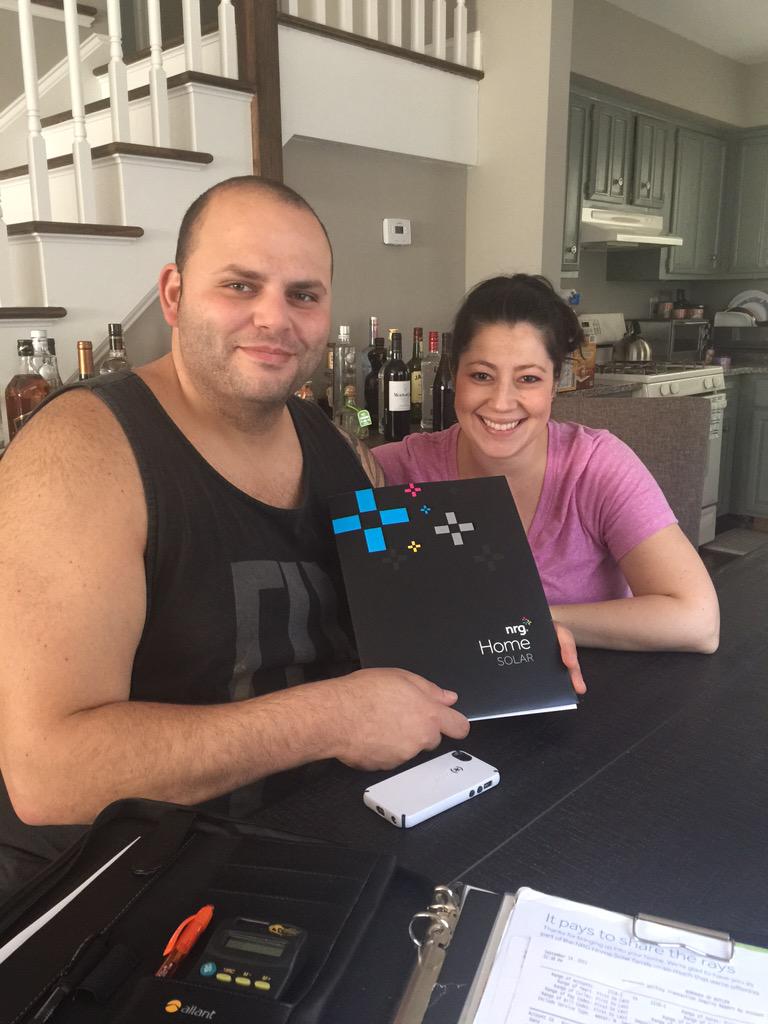 markhaddad7's tweet photo. Nammour Family in NJ, excited about going #solar with #NRGHome !!!
#SolarSundays #NrgHappyFaces http://t.co/dZtCATITVG