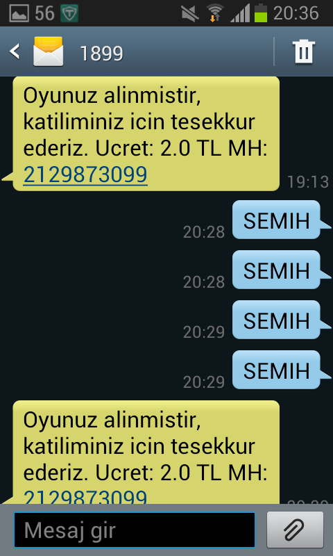 "OY"ulduk!

SMSin bir kısmı

Ayrıca gazete de alındı

SemihYaz 1899aSmsAt 

#SemihÖztürk #ütopya