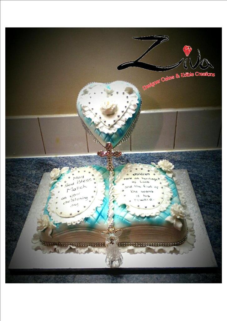#heartandbible #christeningcake